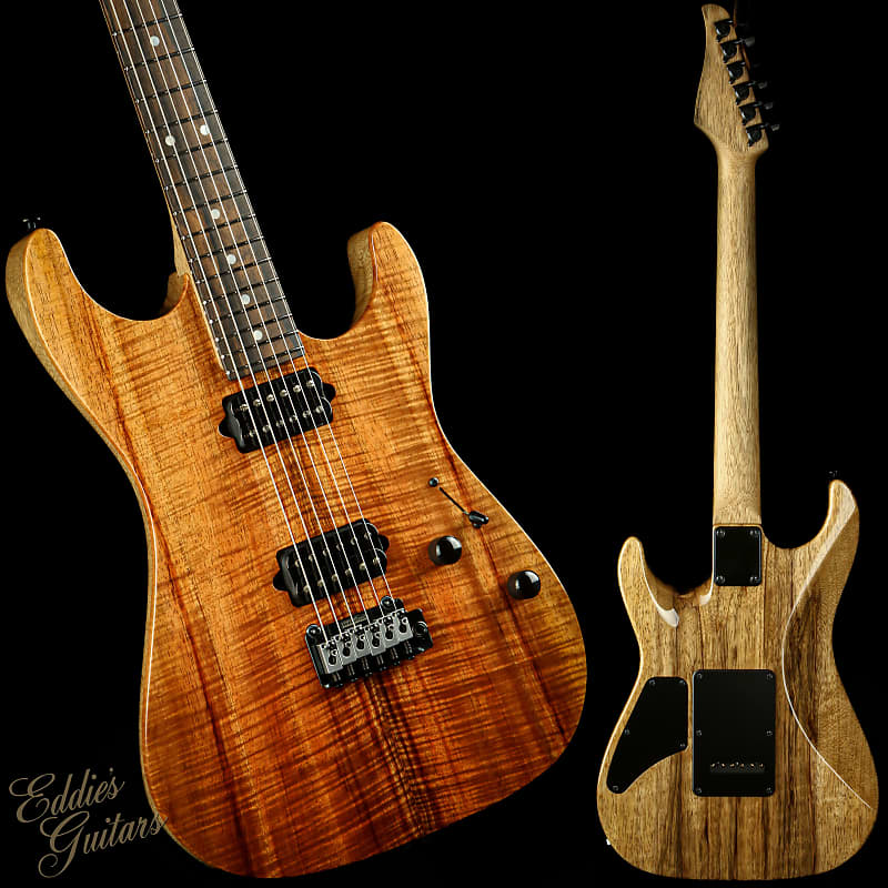 Suhr Standard Black Limba/Figured Koa | Reverb