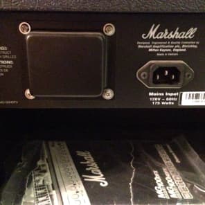 Marshall MG100HDFX  Black / Gold image 8