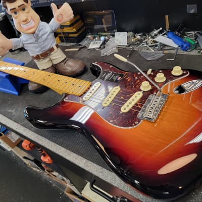 New, open box, Fender American Professional II Stratocaster 2024 3 Color Sunburst, Free Shipping! image 14