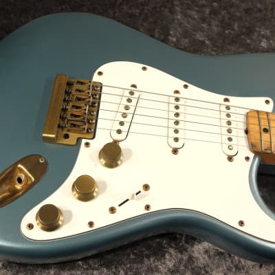Tokai 1981 Limited Edition Stratocaster ST-70 "The Strat" MIJ Japan - Faded Lake Blue - Retro Color! image 4
