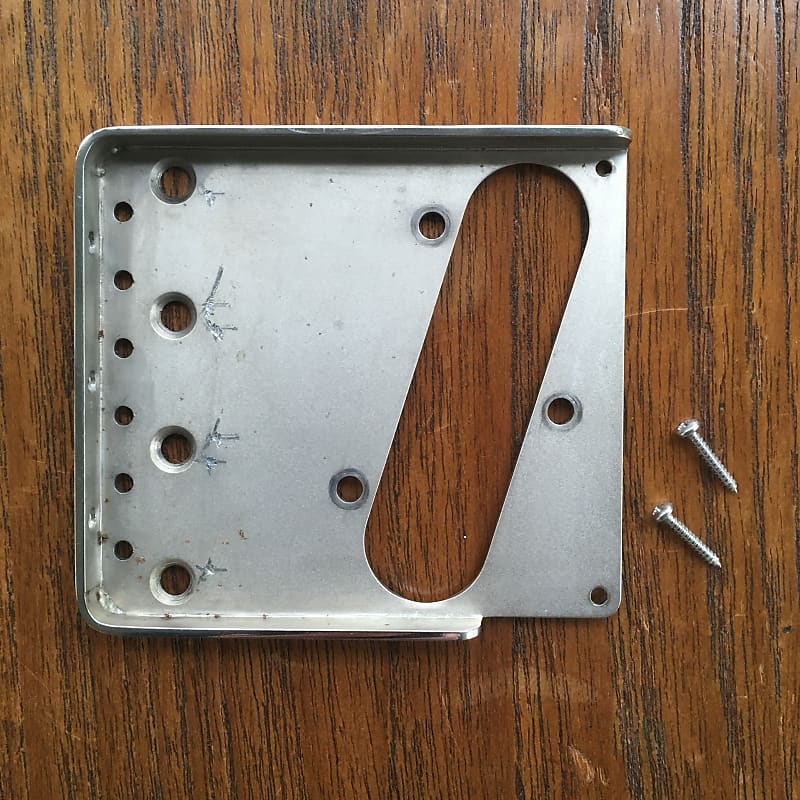 Callaham Telecaster Bridge Plate 2010s Nickel Reverb