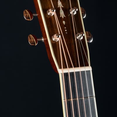 Santa Cruz 1934 OM Brazilian Rosewood and Adirondack Spruce with Wide Nut and Torch Inlay NEW image 12