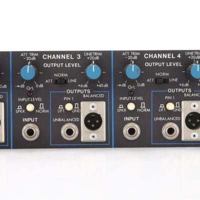 Simon Systems RDB-400 4-Channel Integrated Direct Box w/ XLR | Reverb