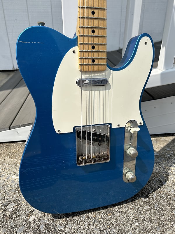 Hahn Model 228 electric guitar - Pelham Blue Relic image 1