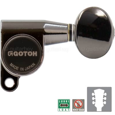 Gotoh locking 2024 tuners black