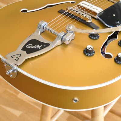 GUILD X-175 Manhattan Special Gold Coast / Limited Edition / Made In Korea / Hollow Body Archtop / X175 image 4