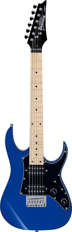 Ibanez Model GRGM21MJB GIO RG miKro 6 String Electric Guitar in Jewel Blue image 1