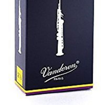 Vandoren #2.5 Soprano Sax Reeds - 10 Pack image 2