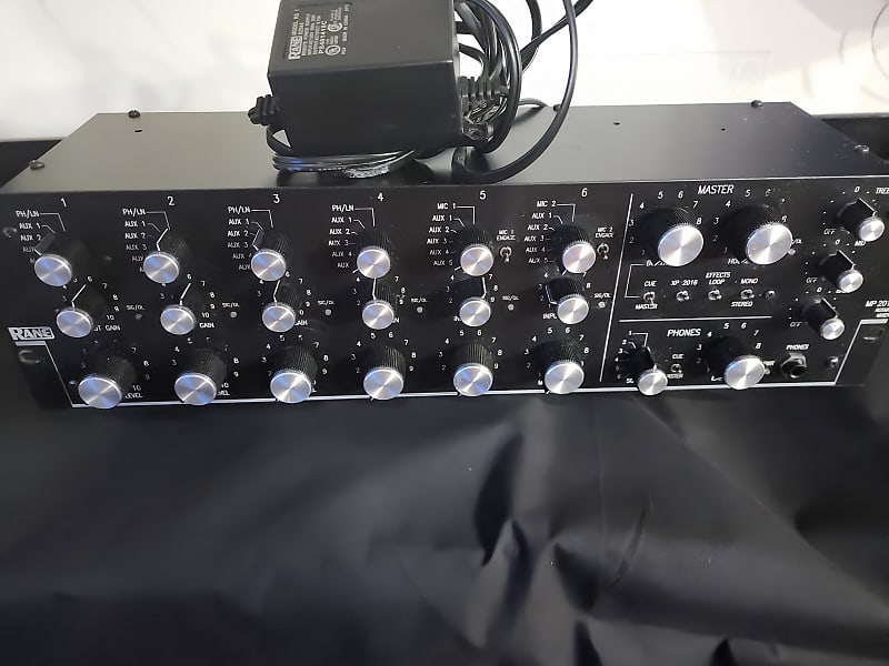Rane MP 2016 ROTARY MIXER Black Reverb