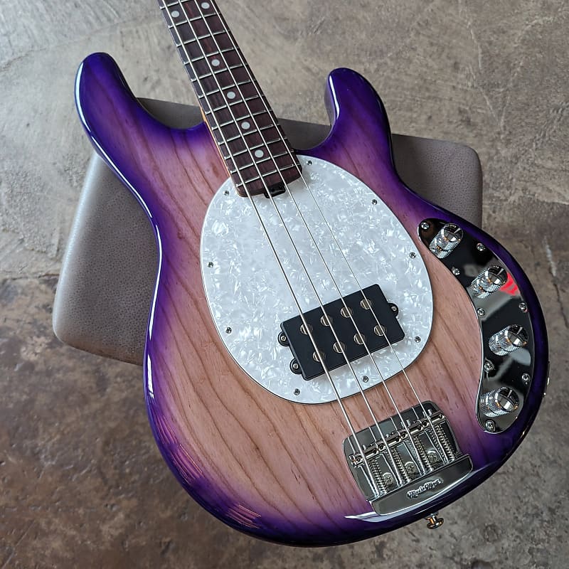 Ernie Ball Music Man StingRay 4H Purple Sunset | Reverb