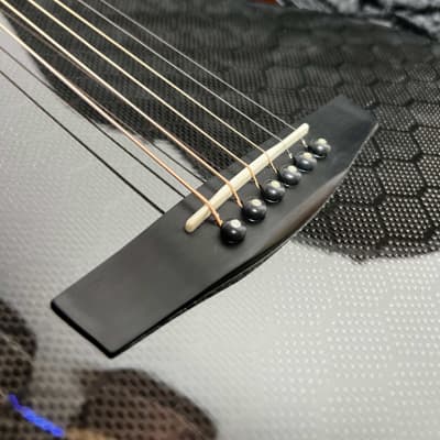 Enya Carbon Fiber Acoustic Electric Guitar X4 Pro 41' with Hard Case image 7