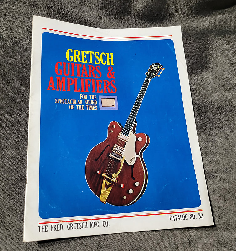 1965 Gretsch Catalog No. 32 Guitars Amps Country Gentleman Reverb