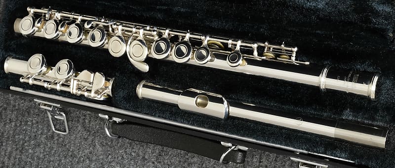 Yamaha YFL-225S Silver Plated Flute image 1