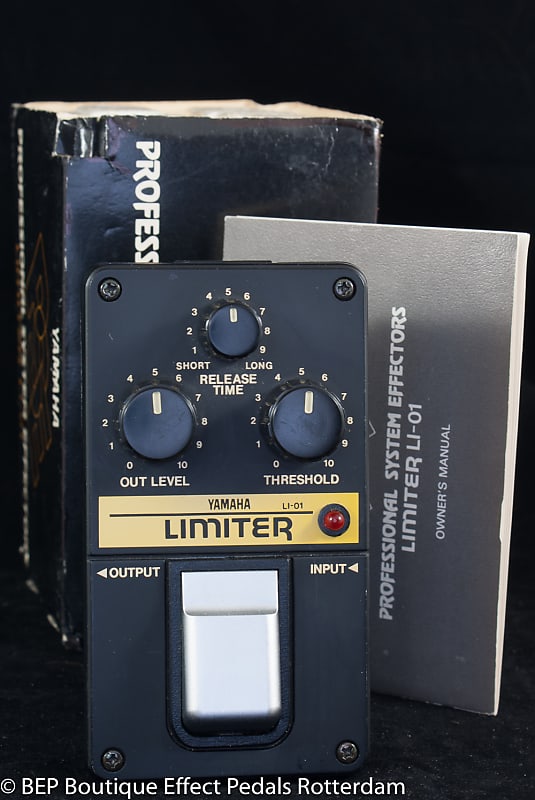 Yamaha LI-01 Limiter s/n 124308 early 80's Japan | Reverb