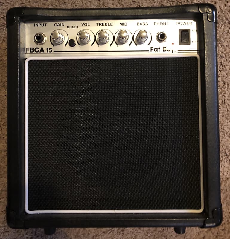 Fat Boy FBGA 15 Watt Guitar Amp Reverb
