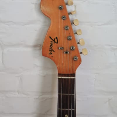 Fender Mustang Competition 1974 with Strat neck image 2