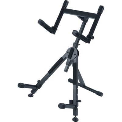 QuikLok BS-625 A-Frame Amp Stand (Black) heavy duty and fully adjustable- NEW image 2