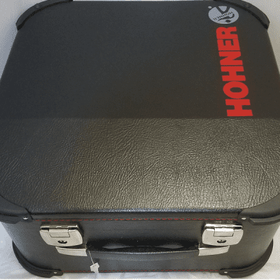 Hohner Xtreme Red EAD/MI Crown Accordion Acordeon +Hard Case, Bag, Straps, Shirt | Authorized Dealer image 14