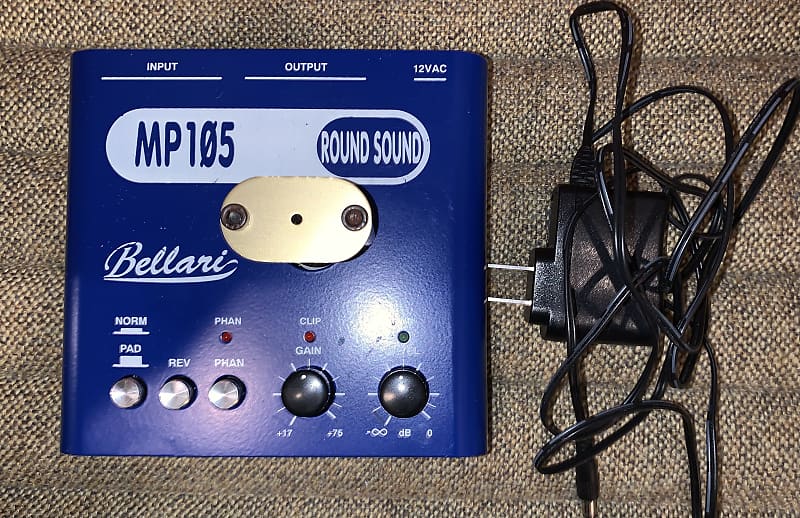 Bellari MP105 Round Sound Microphone Preamp | Reverb