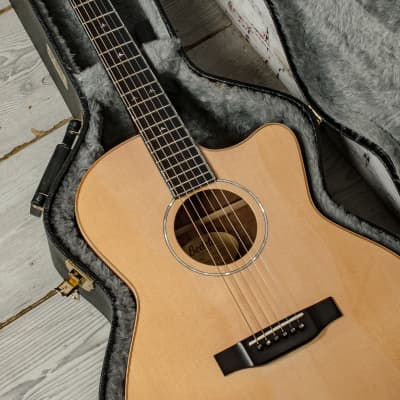 Bedell - MBAC-18-G - Orchestra 000 Solid Wood Acoustic-Electric Guitar, Natural - w/HSC - x2970 - USED image 12
