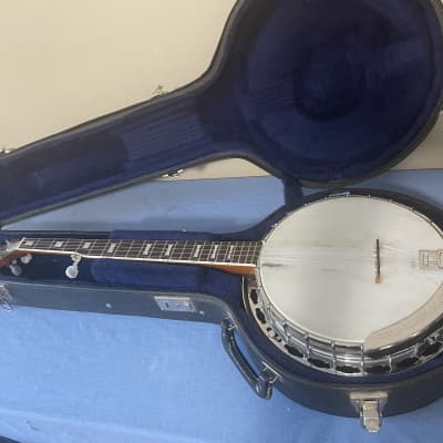 Vintage 1970’s Alvarez Deluxe Bowtie 5-string Banjo image 1