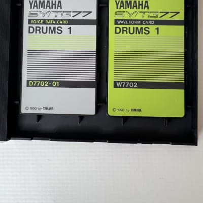 Yamaha SY/TG77 Drums 1 sound card set