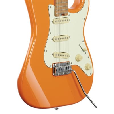 Schecter Nick Johnston Traditional SSS Electric Guitar Atomic Orange image 9