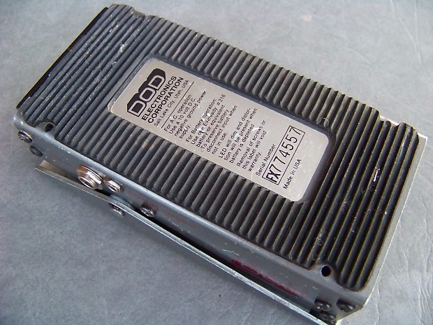 1987 DOD FX-17 Wah Volume Pedal, made in USA, Awesome pedal