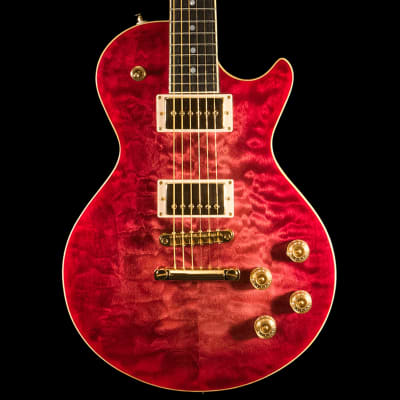 Feline 2012 Lion Guitar in Trans Raspberry, Pre-Owned for sale