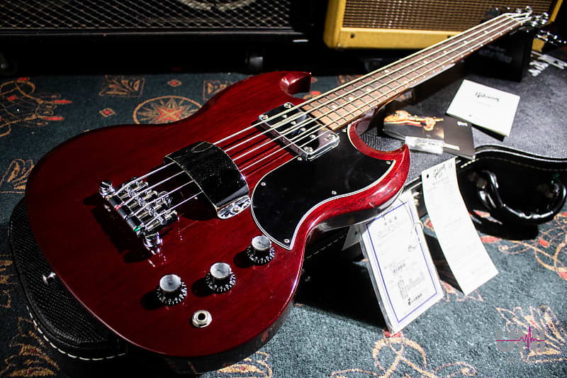 Gibson SG Reissue Bass 2005 - Heritage Cherry image 1