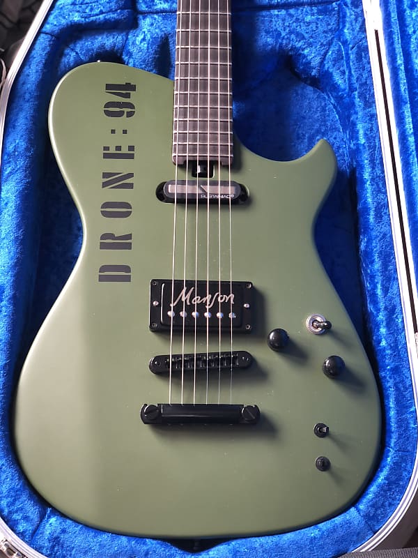 Manson DR-1 Numbers Edition Matthew Bellamy  2016 Military Olive Green image 1