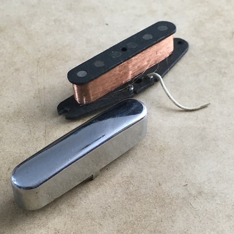 Vintage MIJ Fiber Bobbin Tele Neck Pickup Part Repair | Reverb UK