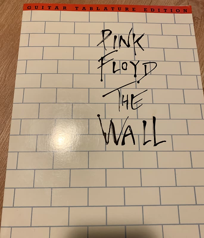 Pink Floyd The Wall Guitar tablature edition Reverb