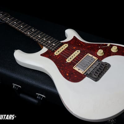 2019 Knaggs Guitars Tier 3 Severn HSS Relic in Creme image 3