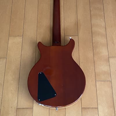 Hamer Sunburst  Arch Top Les Paul Double Cut Style Guitar Flame Maple image 9