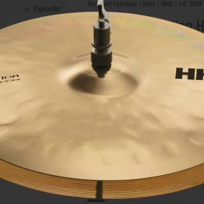Sabian HHX 14” Evolution Hi Hat Cymbals/Brilliant Finish/Model # 11402XEB/New image 1