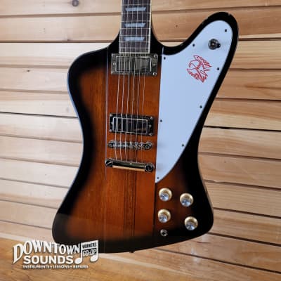 2004 Epiphone Firebird VII 1963 Reissue Sunburst Made In | Reverb