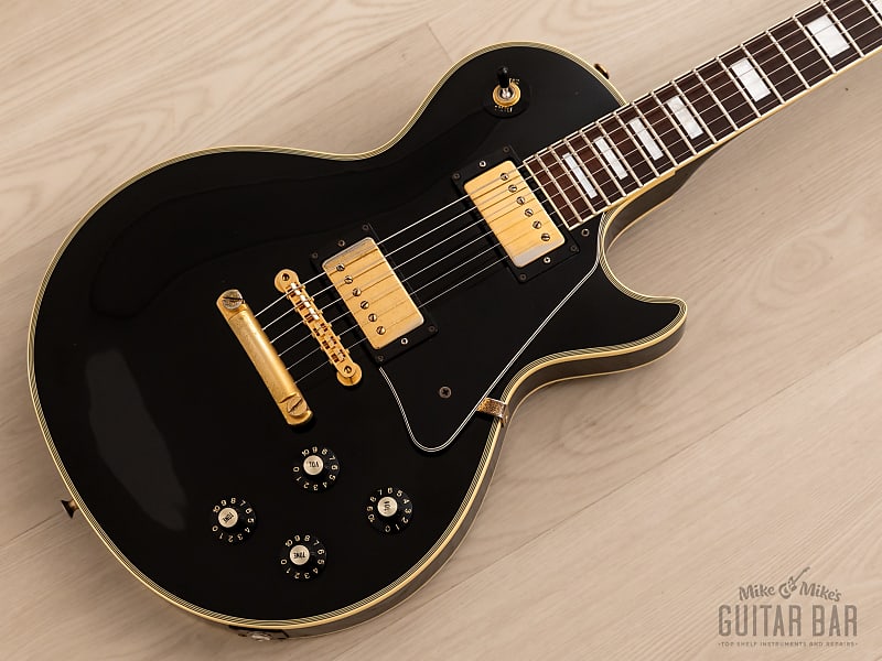 1989 Greco EGC-600 Custom Black Beauty Mint Collection Guitar | Reverb