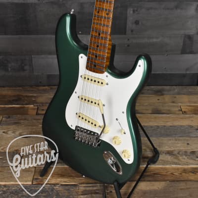 Fender Custom Shop '58 Stratocaster - Aged Sherwood Green Metallic with Hard Shell Case image 9