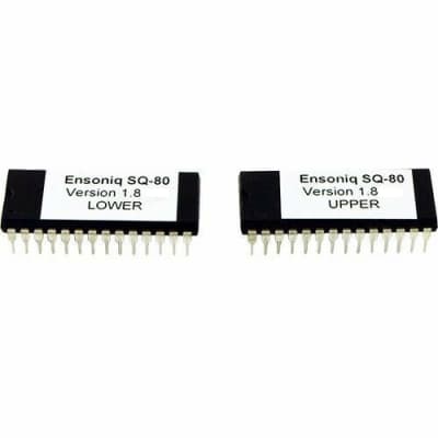 Ensoniq SQ-80 v 1.8 OS EPROM Firmware Upgrade + [Hidden Waves enabled] for SQ80 Rom