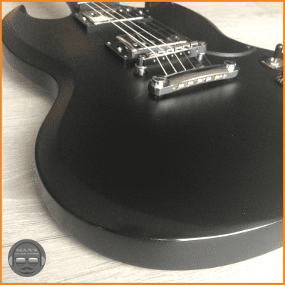 Epiphone SG Goth G-400 – Satin Black With Chrome Hardware