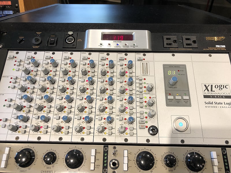 Solid State XLogic X-Rack 32 input summing mixer image 1
