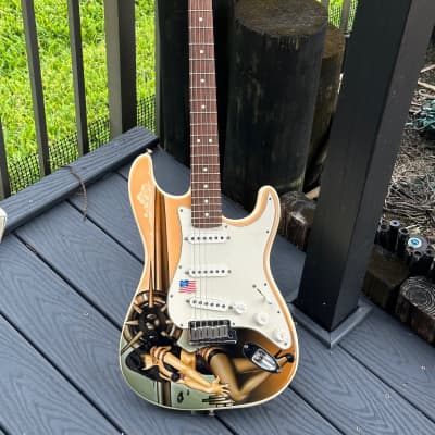 Fender Stratocaster "Bettie Page"  2005 - simply documented its a 1-off made by Pamelina of the Custom Shop for charity. image 2