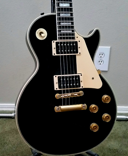 Gibson Les Paul Custom 1997 Black SN 91067343 image 1