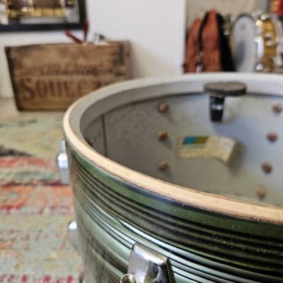 Ludwig Standard 13x9" 3-ply Rack Tom in Avocado Strata 1971 image 13