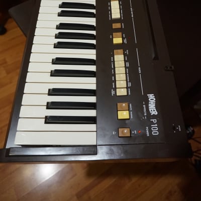 Hohner P100 organ analog synth keyboard 1970s 70s vintage image 3