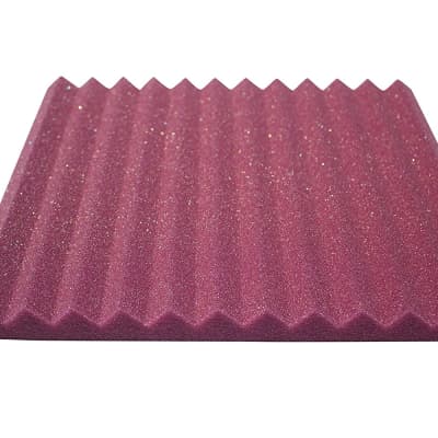 Pyramid Acoustic Foam Panels - 12x12x 2 Inch Thick Sound Dampening Studio  Foam Tiles - 4 Square Feet Per Pack (2 inch thick)