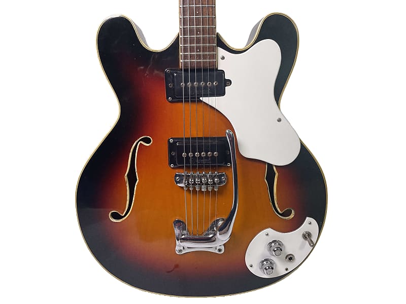 Ry Cooder Owned Mosrite Gospel Hollowbody Electric Guitar w/ COA image 1