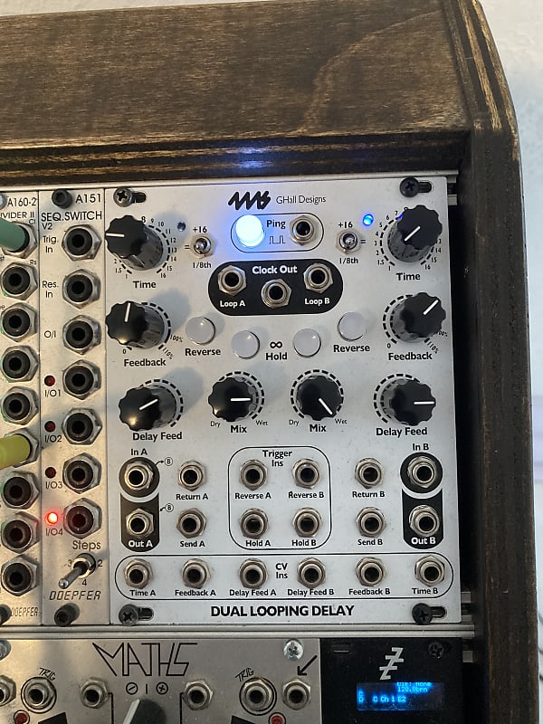 4ms Dual Looping Delay DLD モジュラーシンセ 4ms Dual Looping Delay Eurorack Module (Black) - Elevator Sound