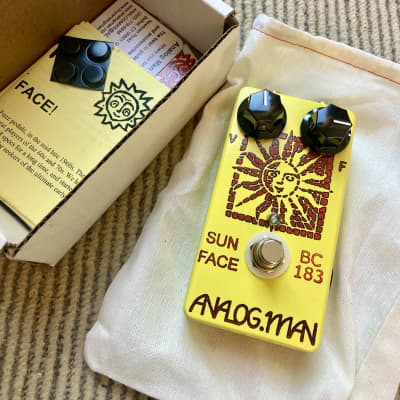 ANALOG.MAN SUN FACE BC 183 ファズ Analog Man BC183 Sun Face – Vintage Guitar® magazine